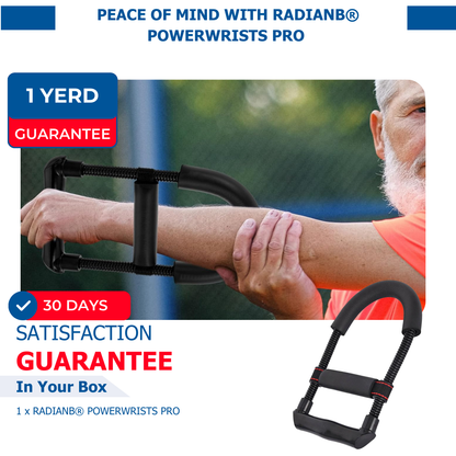 RadianB® PowerWrists Pro – Multi Resistance Strength Training Arms Trainer