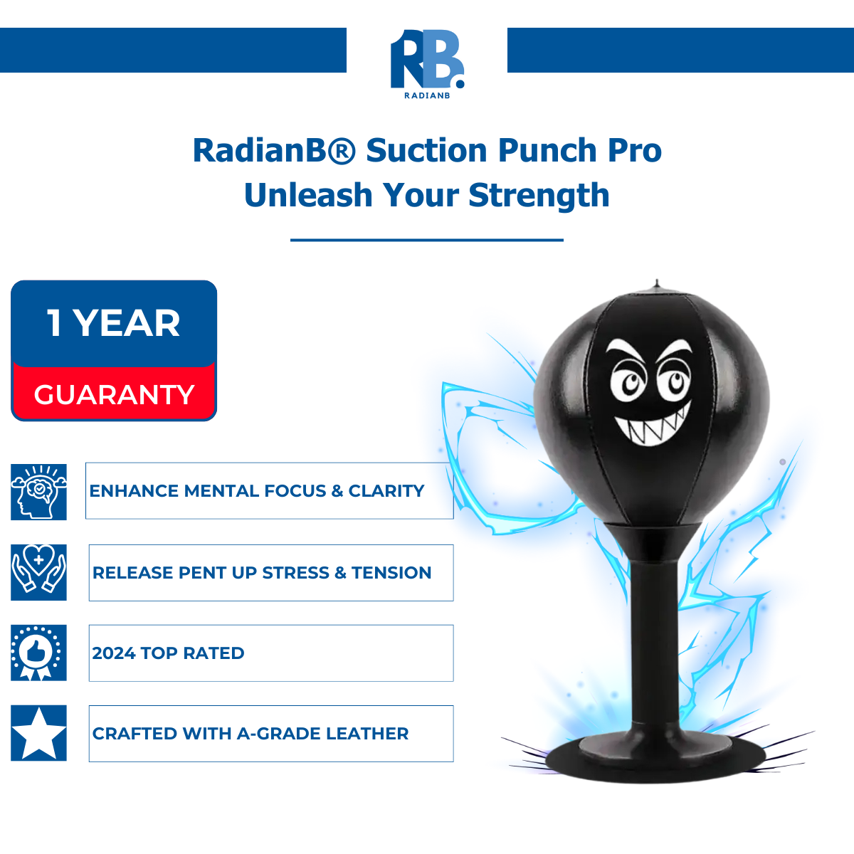 RadianB® Suction Punch Pro: Unleash Your Strength